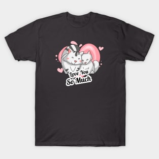 Cats in Love T-Shirt